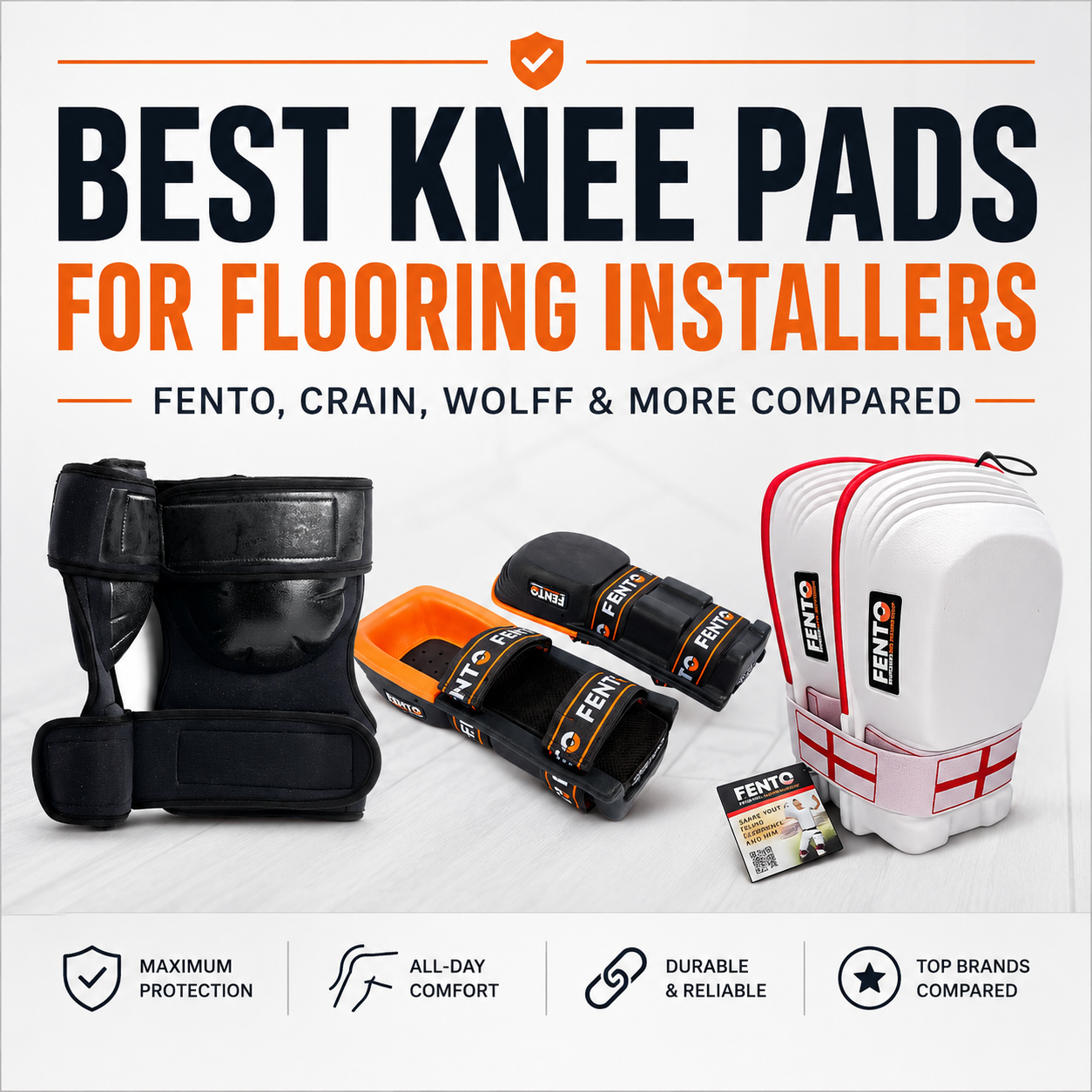 Best knee pads for flooring installers